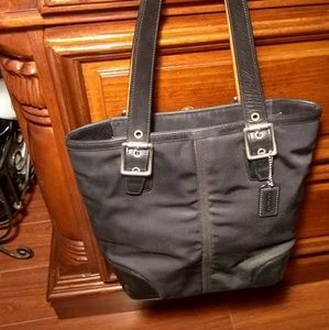 Coach purse,medium black